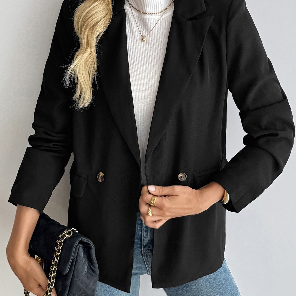 Blazer casual para la oficina