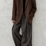 Blazer oversize con textura de gofre