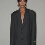 Blazer de gran tamaño
