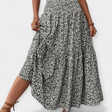 Sára - Falda con estampado floral