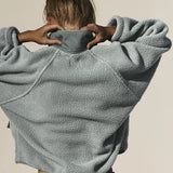 Chaqueta ligera de sherpa informal