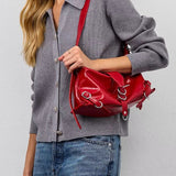 Chaleco liso con cuello en V y botones