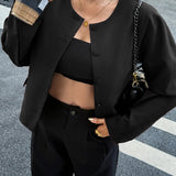 chaqueta casual sencilla