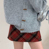 Chaleco casual con botones de palanca