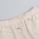 Pantalones cargo de pierna ancha con cordón