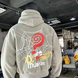 Sudadera con capucha y bolsillo estilo hip-hop streetwear