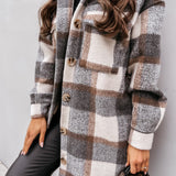 Camisa a cuadros con botones