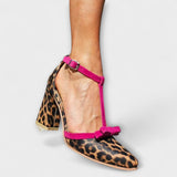 Kristýna Elegante Bloque Zapatos Elegantes Vintage Urbano Chic