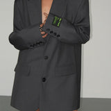 Blazer de gran tamaño