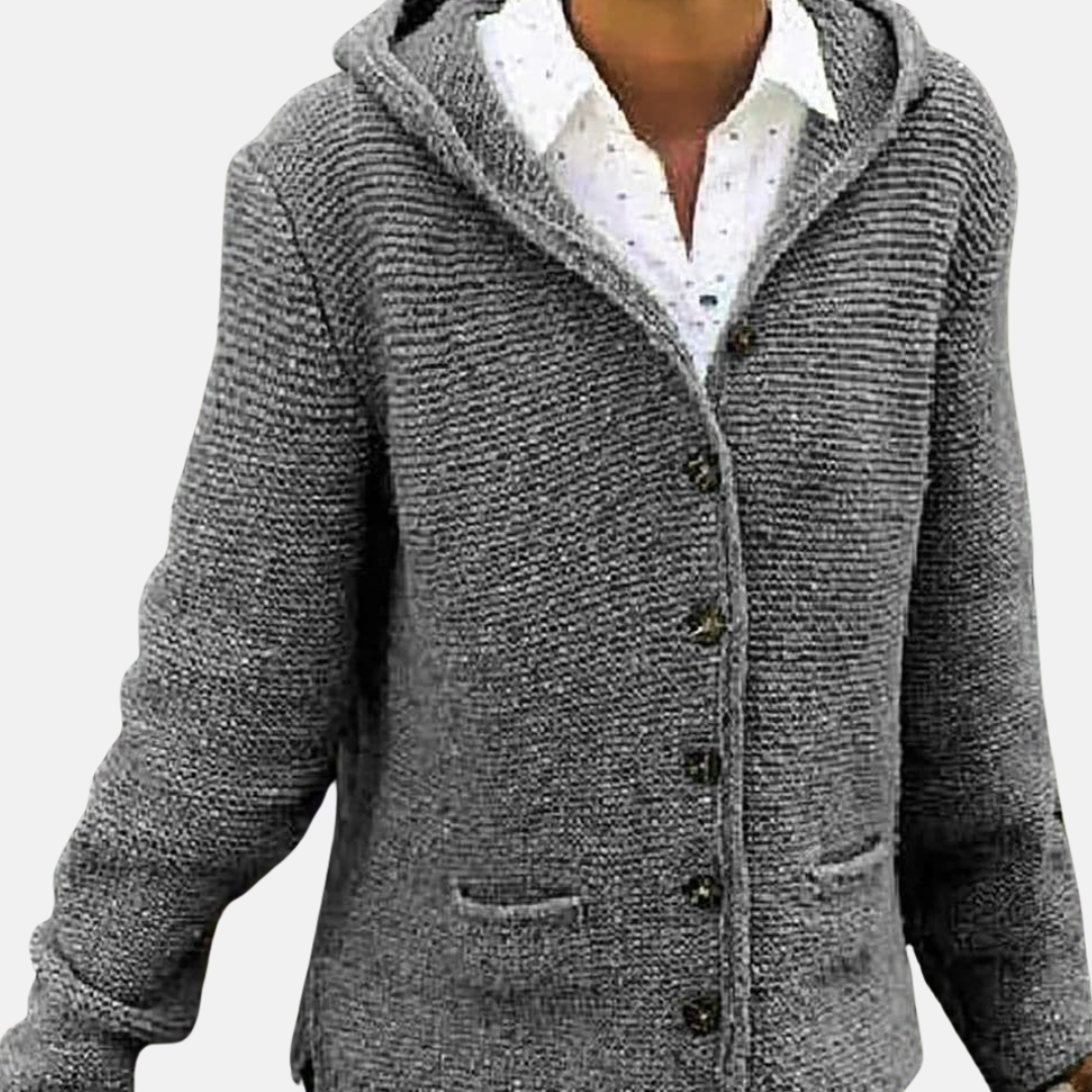 Cárdigan Lilou Warm con botones | Cárdigan para mujer
