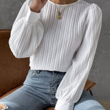 Amelia - Blusa con mangas abullonadas - Para todos los días