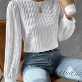 Amelia - Blusa con mangas abullonadas - Para todos los días