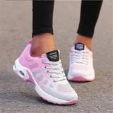 Zapatillas deportivas para mujer - Malla transpirable - Comodidad acolchada - Suela antideslizante