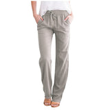 Pantalones Amélie con cintura elástica | Pantalones anchos para mujer
