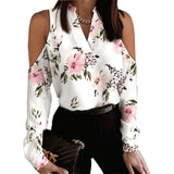 Nicolette - Elegante blusa con escote en V