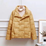 Chaqueta acolchada moderna, elegante, cómoda y duradera para mujer