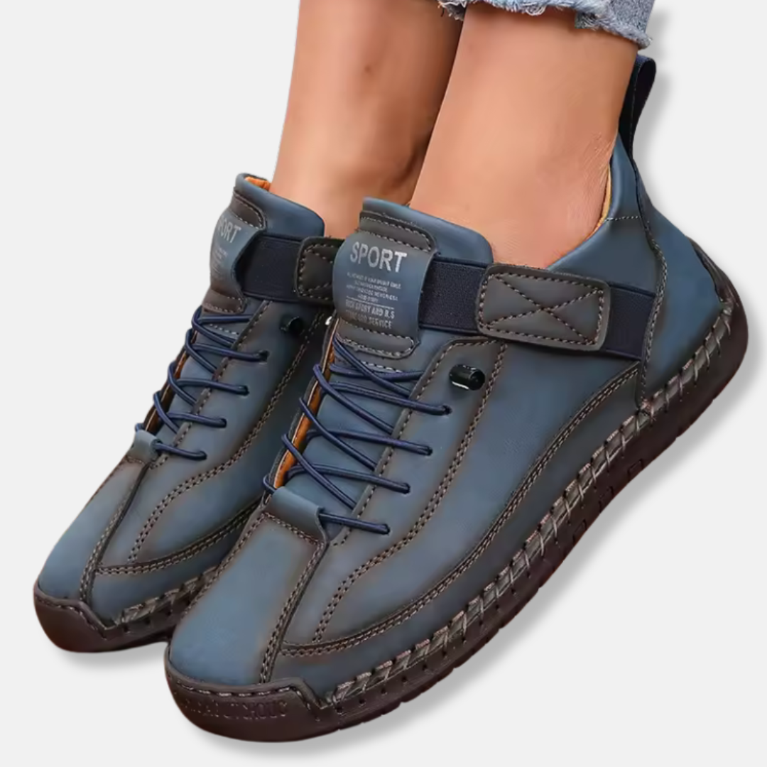 Zapatos con cordones para mujer – Caña alta – Suela antideslizante – Comodidad estructurada