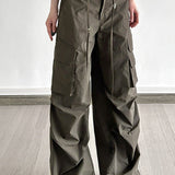 Pantalones cargo holgados estilo streetwear vintage
