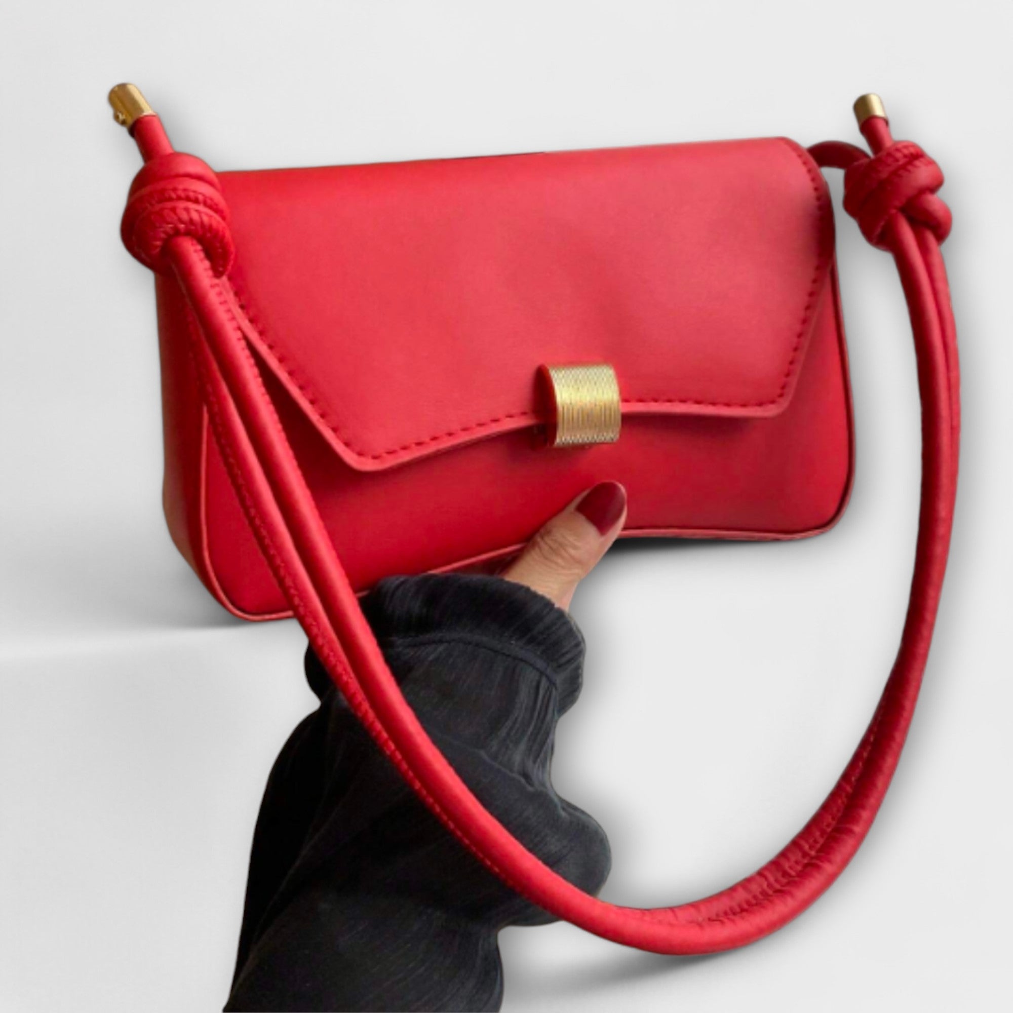 Cécile. - Bolso vintage con solapa