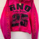 Sudadera con capucha y estampado de letras estilo hip-hop streetwear