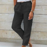 Pantalones de mujer - Cintura elástica - Cómodos y casuales