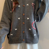 Chaleco de punto suave de crochet