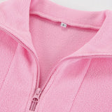 Sudadera con capucha de gran tamaño con cuello polar