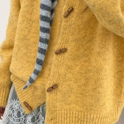 Chaleco casual con botones de palanca