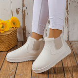 Botas de nieve térmicas de felpa de moda - Zapatillas cómodas