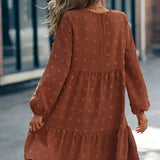 Lilli - Precioso vestido de capas de manga larga