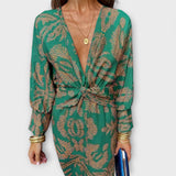 Oriana - Vestido elegante de manga larga