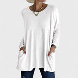 Moira – Top suelto con mangas largas
