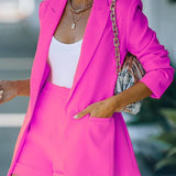 Nina - Conjunto de pantalón y blazer de alta calidad en colores impresionantes
