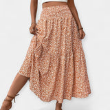 Sára - Falda con estampado floral