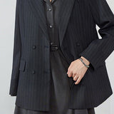 Blazer de rayas elegante