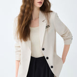 Elegante blazer de manga larga