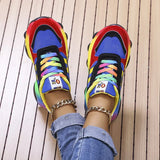 Zapatillas deportivas para mujer – Malla transpirable – Suela acolchada – Estilo casual moderno