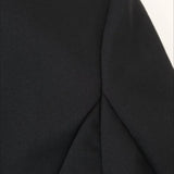 Blazer de talle alto con cuello en V