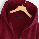 Chaqueta acolchada con capucha cómoda, elegante y práctica para mujer