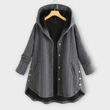 Leslie - Chaqueta Caliente con Botones