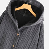 Chaqueta acolchada con capucha cómoda, elegante y práctica para mujer