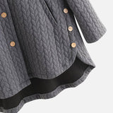 Chaqueta acolchada con capucha cómoda, elegante y práctica para mujer