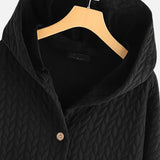 Chaqueta acolchada con capucha cómoda, elegante y práctica para mujer