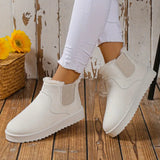 Botas de nieve térmicas de felpa de moda - Zapatillas cómodas