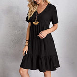 Precioso - Precioso vestido de verano con escote en V