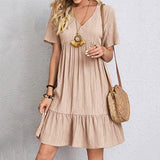 Precioso - Precioso vestido de verano con escote en V