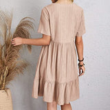 Precioso - Precioso vestido de verano con escote en V