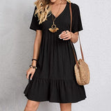 Precioso - Precioso vestido de verano con escote en V