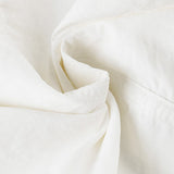 Pantalones cargo blancos de pierna ancha con cordón