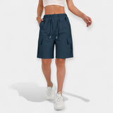 Pantalones cortos cargo de verano para mujer